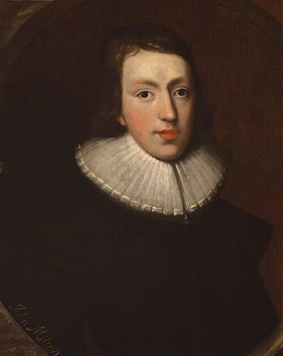 Portrait of the young John Milton