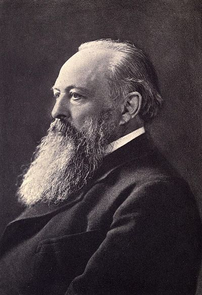 Photograph portrait of Lord Acton
