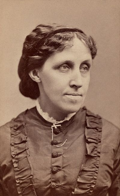 Photograph of Louisa May Alcott, about 1870