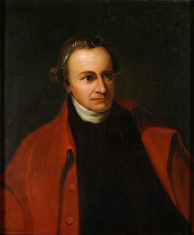 Painted portrait of Patrick Henry