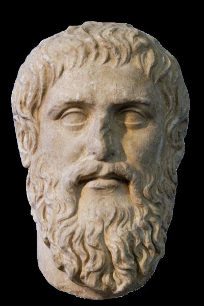 Marble bust of Plato