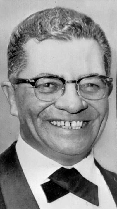 Photograph of Vince Lombardi in 1964