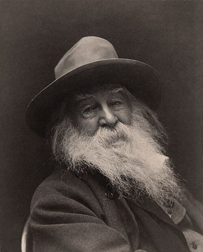 Photograph of Walt Whitman by George C. Cox